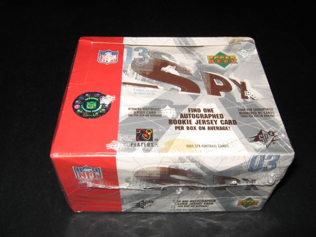 2003 Upper Deck SPX Football Box (Hobby)