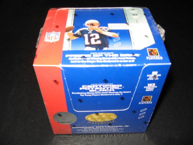 2004 Donruss Leaf Certified Materials Football Box (Hobby)