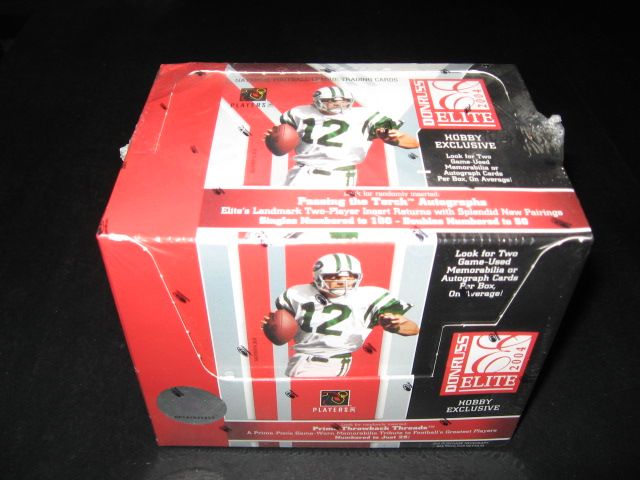 2004 Donruss Elite Football Box (Hobby)