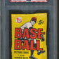 1968 Topps Baseball Unopened Series 1 Wax Pack PSA 8 (Read)