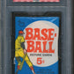 1969 Topps Baseball Unopened Wax Pack PSA 9 (Read)