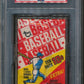 1970 Topps Baseball Unopened Wax Pack PSA 9