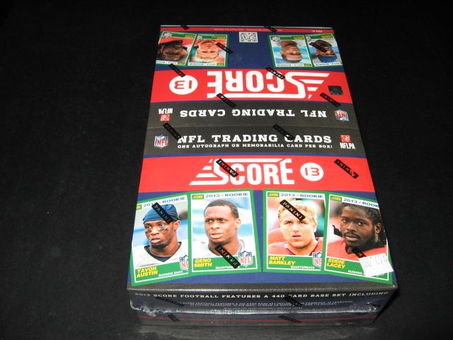 2013 Panini Score Football Box (Retail) (36/12)