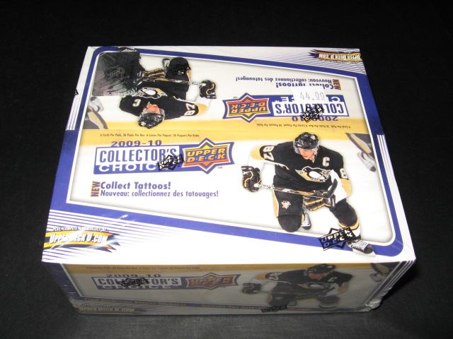 2009/10 Upper Deck Collector's Choice Hockey Box (36/6)