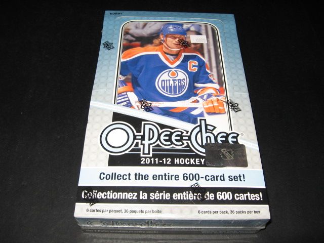 2011/12 Upper Deck OPC O-Pee-Chee Hockey Box (Hobby)