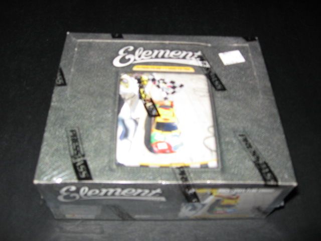 2011 Press Pass Element Racing Race Cards Box