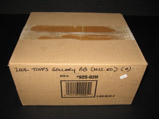 2002 Topps Gallery Baseball Museum Edition Case (Hobby) (8 Box)