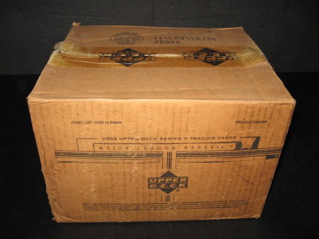 2002 Upper Deck Baseball Series 2 Case (Hobby) (12 Box)