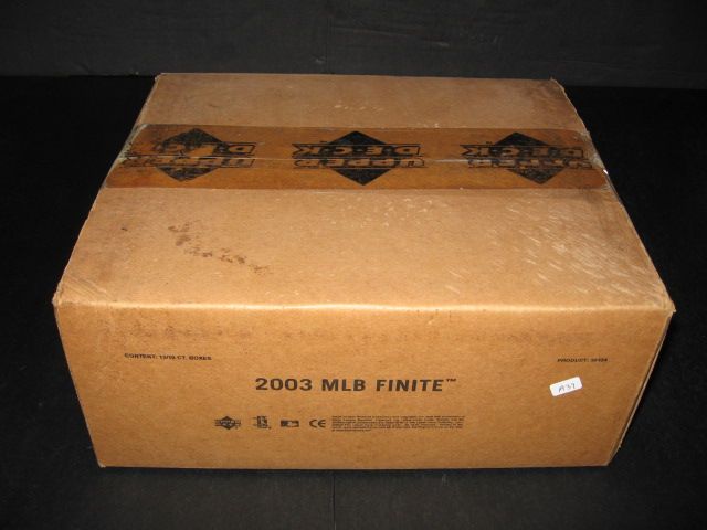 2003 Upper Deck Finite Baseball Case (Hobby) (12 Box)