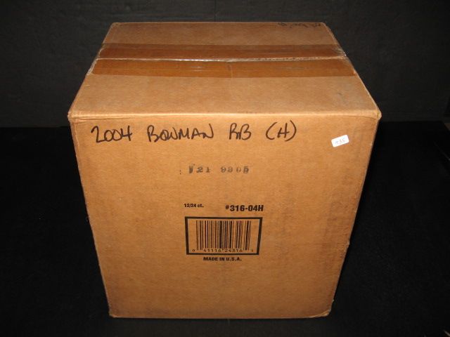 2004 Bowman Baseball Case (Hobby) (12 Box)