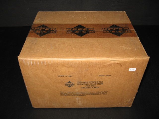 2004 Upper Deck Diamond Collection Pro Sigs Baseball Case (12 Box)