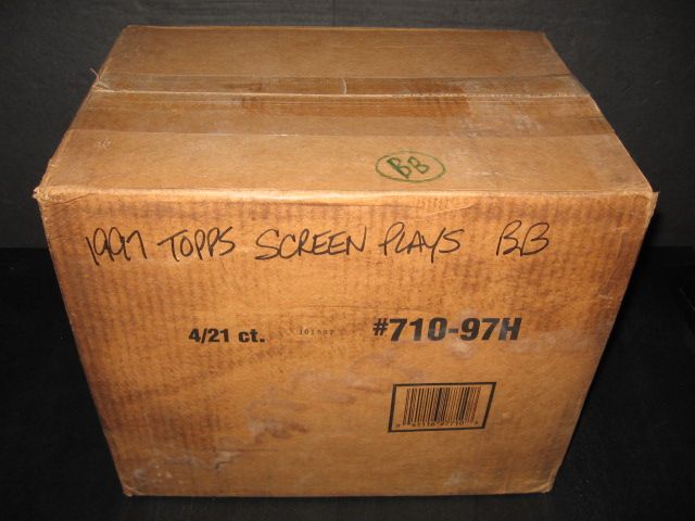 1997 Topps Screenplays Baseball Case (Hobby) (4 Box)