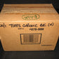 2000/01 Topps Chrome Basketball Case (Hobby) (6 Box)