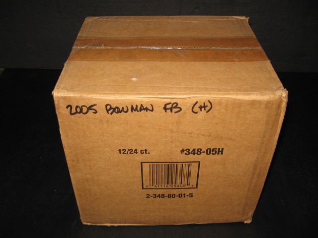 2005 Bowman Football Case (Hobby) (12 Box)