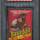 1978 OPC O-Pee-Chee Baseball Wax Pack PSA 7 w/ Munson Top