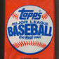1985 Topps Baseball Unopened Wax Pack (w/o date)