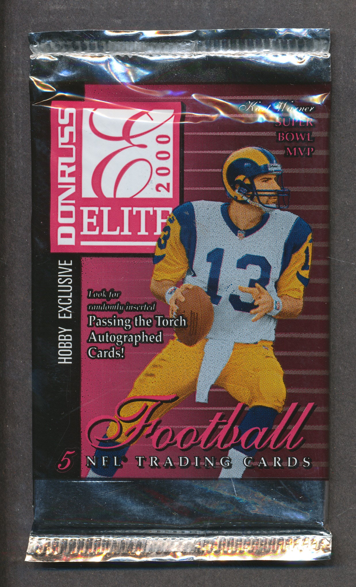 2000 Donruss Elite Football Unopened Pack (Hobby)