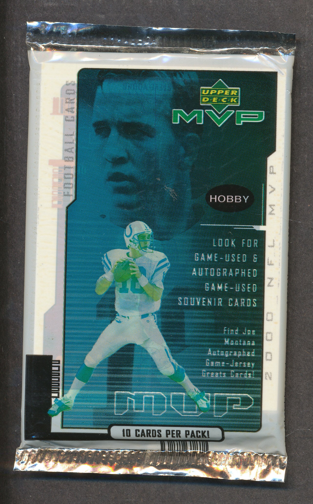 2000 Upper Deck MVP Football Unopened Pack (Hobby)
