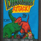 1988 Topps Dinosaurs Attack Unopened Wax Pack