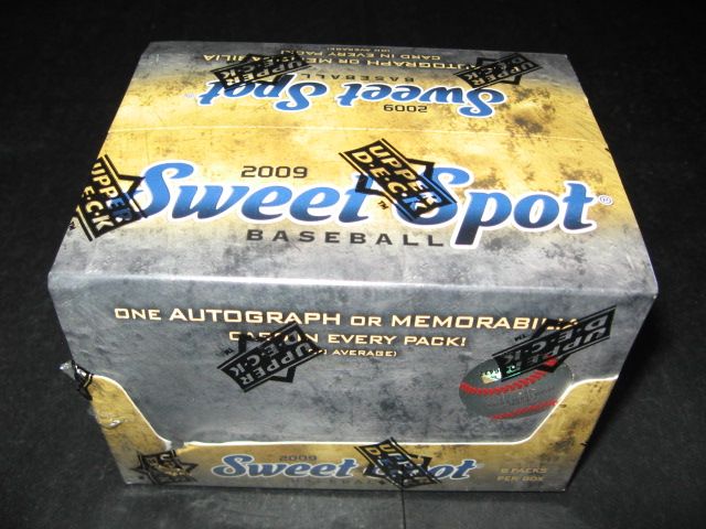 2009 Upper Deck Sweet Spot Baseball Box