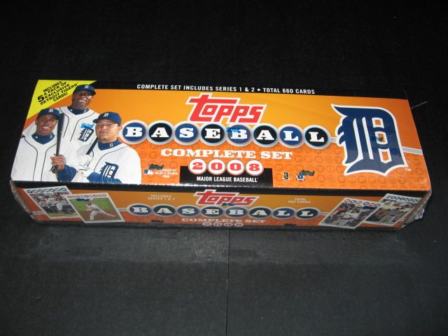 2008 Topps Baseball Factory Set (Tigers)