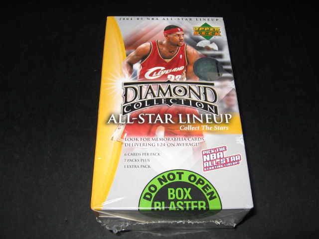 2004/05 Upper Deck Basketball Diamond Collection Box (Blast)