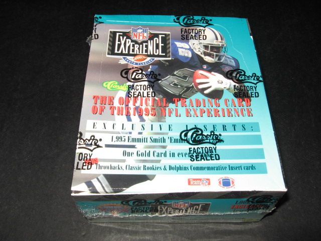 1995 Classic NFL Experience Football Box (Teal)