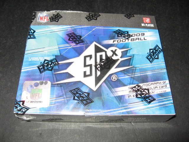 2009 Upper Deck SPX Football Box (Hobby)