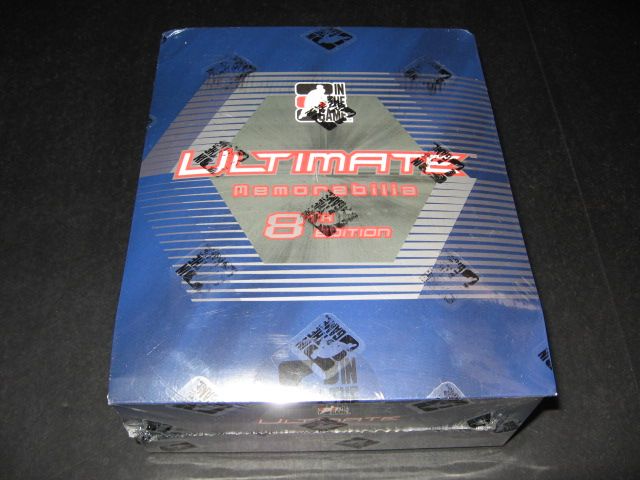 2008/09 ITG In The Game Ultimate Memorabilia 8th Edition Hockey Box