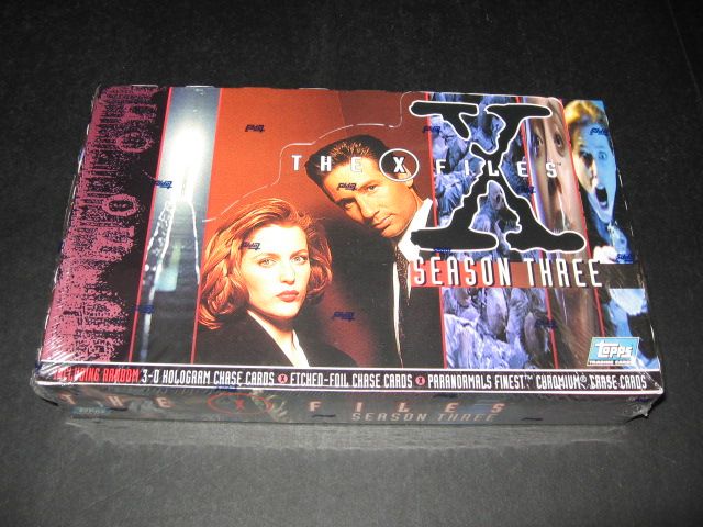 1995 Topps X-Files Series 3 Box