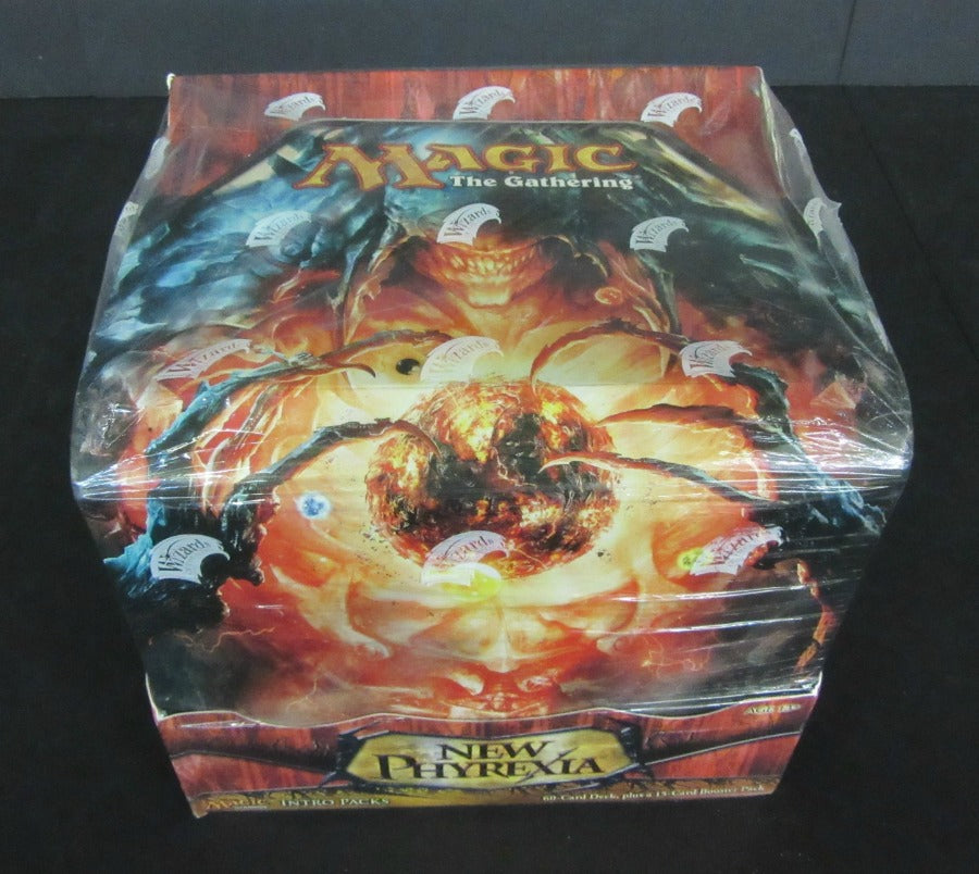 Magic Intro Pack Magic The Gathering New Phyrexia Intro Pack Box (10 Packs) – Baseball ...