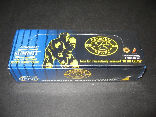 1996/97 Pinnacle Summit Premium Stock Hockey Box