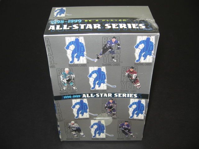 1998/99 ITG In The Game Be A Player All Star Signature Hockey Box