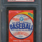 1988 OPC O-Pee-Chee Baseball Unopened Wax Pack PSA 9