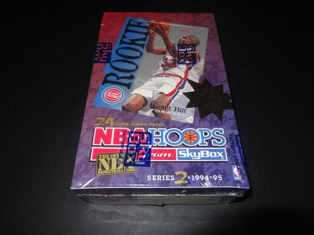 1994/95 Hoops Basketball Series 2 Jumbo Box
