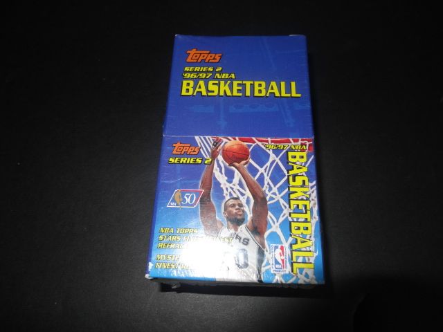 1996/97 Topps Basketball Series 2 Box (8/)