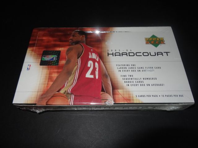 2003/04 Upper Deck Hardcourt Basketball Box (Hobby)