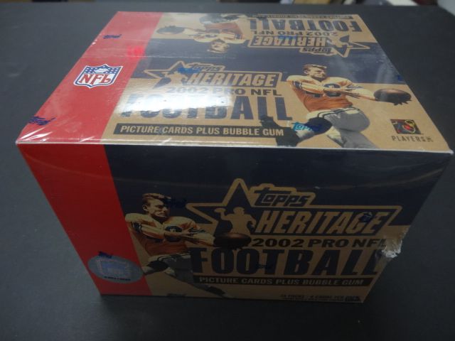 2002 Topps Heritage Football Box (Retail)
