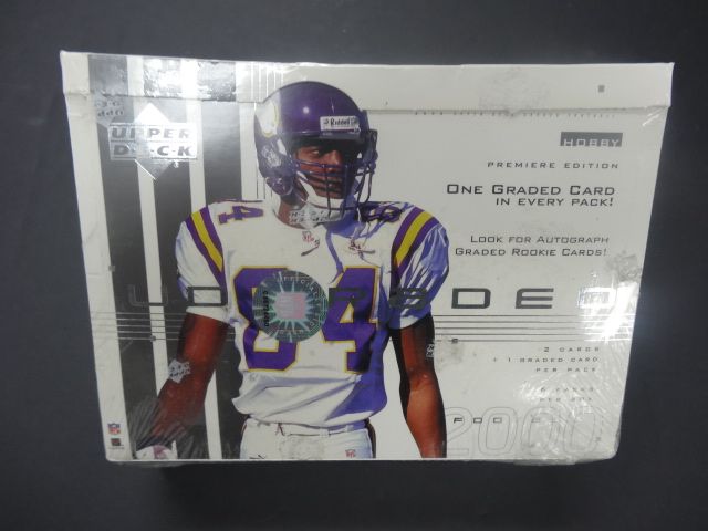 2000 Upper Deck Graded Football Box (Hobby)