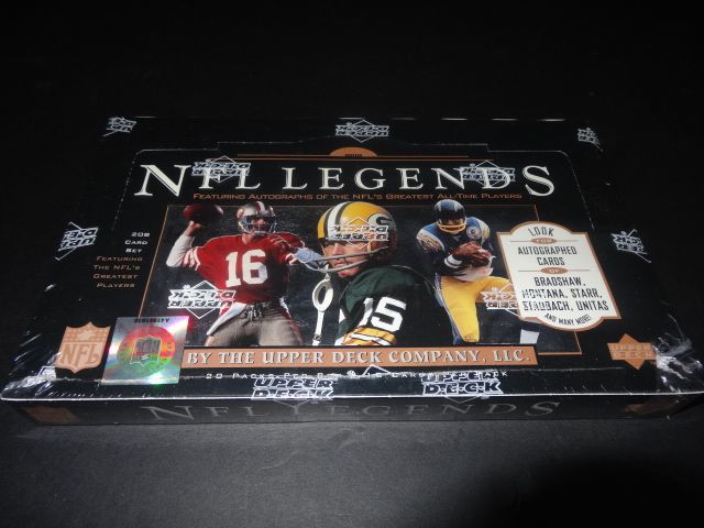 1997 Upper Deck NFL Legends Football Box (Retail)