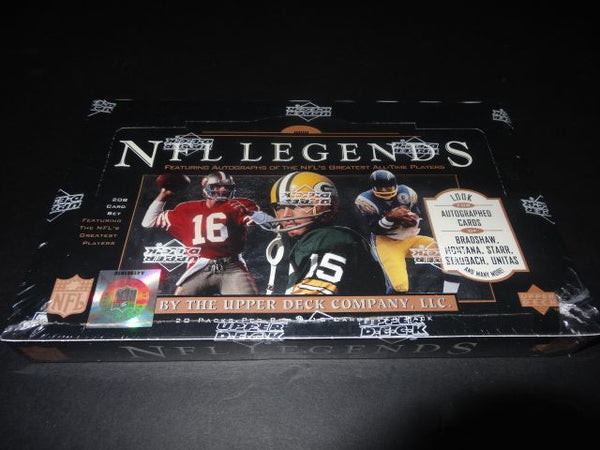1997 Upper Deck NFL Legends Football Box (Retail) – Baseball Card