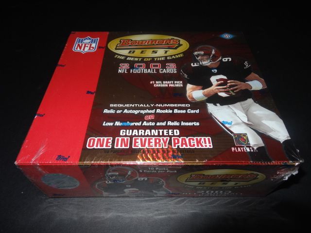 2003 Bowman's Best Football Box (Hobby)