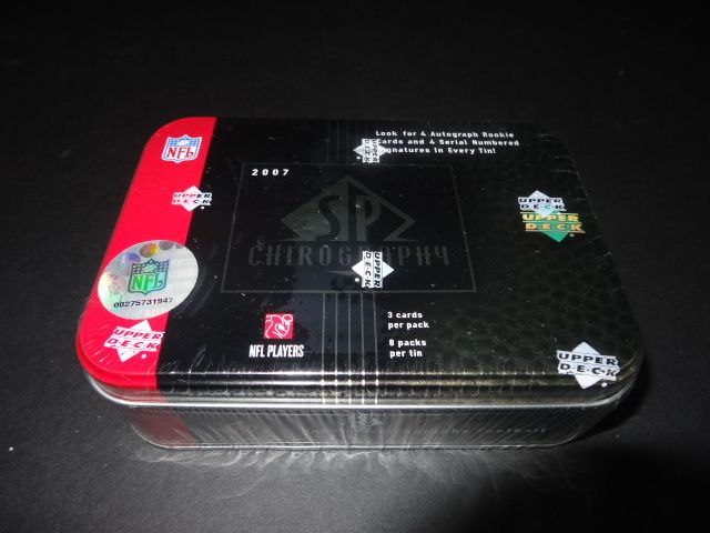 2007 Upper Deck SP Chirography Football Box (Hobby)