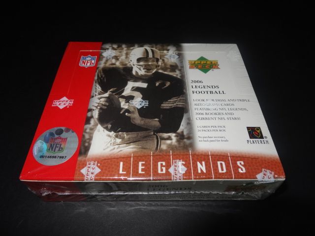 2006 Upper Deck Legends Football Box (Hobby)