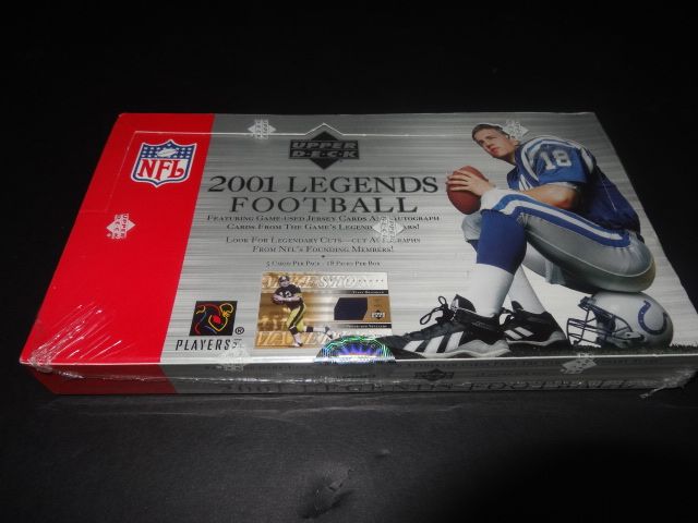 2001 Upper Deck Legends Football Box (Hobby)