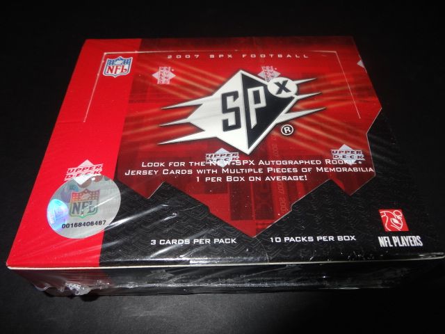 2007 Upper Deck SPX Football Box (Hobby)