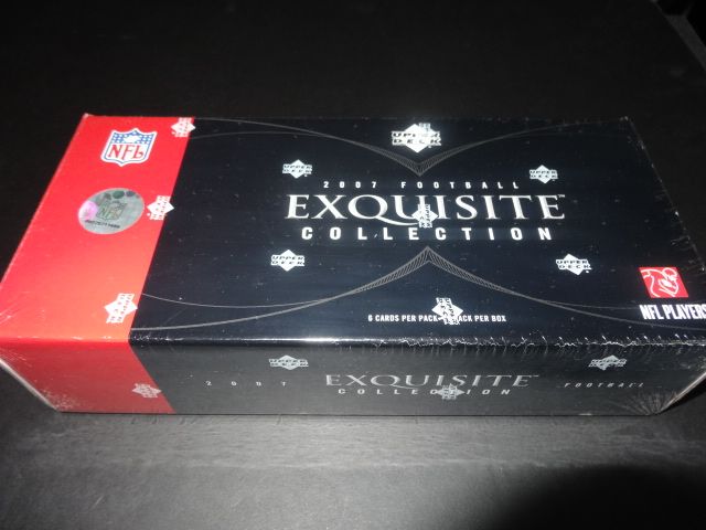 2007 Upper Deck Exquisite Football Box (Hobby)