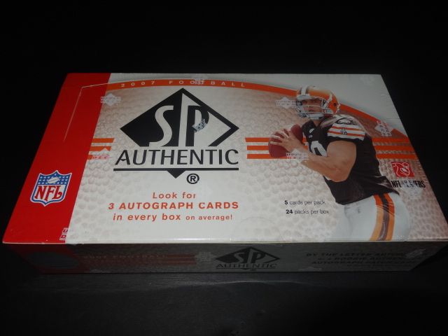 2007 Upper Deck SP Football  Box (Hobby)