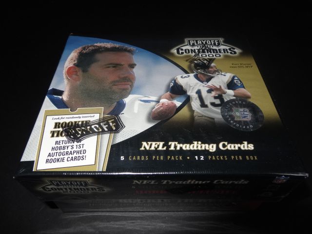 2000 Playoff Contenders Football Box (Hobby)