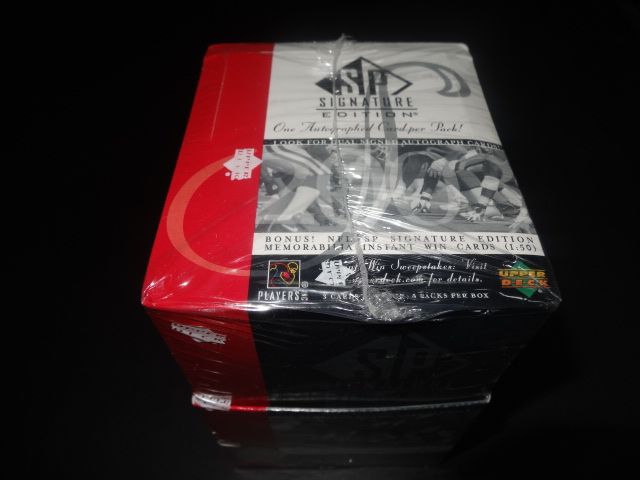2003 Upper Deck SP Signature Edition Football Box (Hobby)